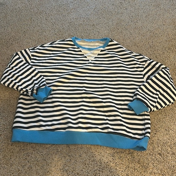 Striped sweatshirt - Picture 1 of 4